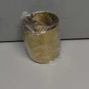 Golden 304 Stainless Steel Mirror-Polished Round Pen Holder  Nordic Style Pencil Cup & Makeup Brush Organizer for Office, Home, Kitchen, Bathroom, and Vanity