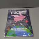 3 x Funny White Elephant Gag Gift Calendar 2026, Fu-ck It Again Swear Wall Calendar for Tired-Ass Women, From Jan 2026 to Dec 2026, 8.5"x11"