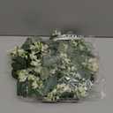 Vlorart 22 Inch Artificial Spring Summer Christmas Greenery Wreaths for Front Door Green Eucalyptus Leaf Wreath Decor Boxwood with Big Berries for Outside Year Round