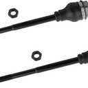 4Pcs Suspension Kit Front Outer Inner Tie Rods End Links Fit For Chevrolet Express 2500 3500 2003-2019, For GMC Savana 2500 3500 2003-2019 Replace# ES3609 ES80277