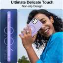MOCCA Strong Magnetic for iPhone 12 Case/iPhone 12 Pro Case, [Compatible with Magsafe][Mil-Grade Drop Protection] Slim Shockproof Translucent Protective Phone Case for iPhone 12/12 Pro, Light Purple