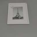 upsimples 8x10 Picture Frame Set of 1 pac, Display Pictures 5x7 with Mat or 8 x 10 Without, Wall Gallery Photo Frames, White