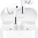 SAMSUNG Galaxy Buds 3 Pro AI True Wireless Bluetooth Earbuds, Noise Cancelling, Sound Optimization, Real-Time Interpreter, Redesigned Comfort Fit, White  