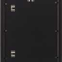 Rectangular Wood Poster Frame, 12" x 18", Black