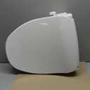 Bio Bidet Slim Two Electric Bidet Toilet Seat Round, Warm Water, Heated Seat, Night Light, Front and Rear Wash, Wireless Remote Control, White