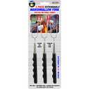 Blazing LEDz Open Flame Roasting Extendable Marshmallow Fork Plastic/Stainless Steel 2 pk, And Charge& Sync Cable 10Ft