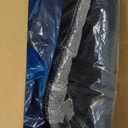 BestOffice Drafting Chair Tall Office Chair with Adjustable Foot Ring and Flip-Up Arms Computer Standing Desk Chair Executive Rolling Swivel Chair for Office & Home (24L*26W*50H, Black)