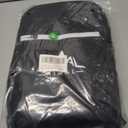 Himal Outdoors Lacrosse Stick Bag with 2 Sticks Holder, Oxford Lacrosse Bag for Men and Women, Zipper Pocket & Cooler Pouch and Padded Handle Strap (Deep black)