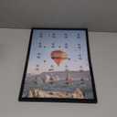 RUN HELIX 12x17 Picture Frame, Wall Gallery Photo Frames,Stable and Sturdy Black Frame with High Definition Plexiglass,12x17 Poster Photo Frame,Horizontal and Vertical Formats for Wall Hanging, Black