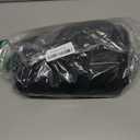 FUNYYZO Wide Leg Pants Women's High Elastic Waisted in The Back Business Work Trousers Long Straight Suit Pants, M