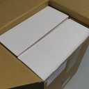 6 Pcs 8 Inch Tall Glass Ribbed Cylinder Vases Clear Floating Candle Flower Vase in Bulk, Hurricane Candle Holder for Wedding Housewarming Gift Table Centerpieces