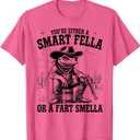 You're Either A Smart Fella Or A Fart Smella Funny Frog T-Shirt XL