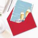 3 x Happy Anniversary Card For Son and Daughter-in-Law,Wedding Gifts, Eco-Friendly with Premium Envelope 5.3in x 8in