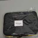 Hard Storage Tools Case, Store for DeWalt Drill Tools & Angle Grinder/for AstroAI Tire Inflator and More - 12"x8"x2" with Mesh Pocket & Comfort Handle (Yellow)