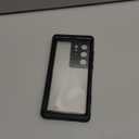 Waterproof Case for Samsung Galaxy S23 Ultra 5G, Fully Sealed Underwater IP68 Waterproof Shockproof Full-Body Protective Clear Cover Built-in Screen Protector for Samsung Galaxy S23 Ultra 5G (Black)