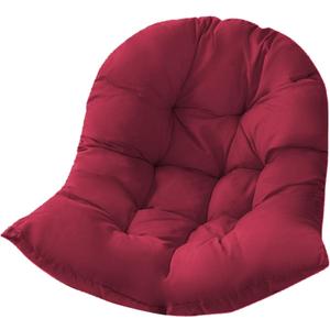 Thickened Large Size 35.4"x47" Hammock Swing Chair Cushion, Ultra-Soft Hanging Egg Seat Pillow for Indoor Outdoor Garden Office and Patio (Rose)