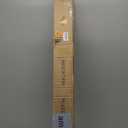 72-144 Inches Curtain Rods for Window, Vimayta 1 Inch Diameter Drapery Rod with Resin Finials, Ideal Adjustable Heavy Duty Single Curtains Rod for Bedroom, Living Room Decoration, Dark Bronze