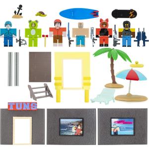 Roblox Action Collection - Arsenal: Operation Beach Day Deluxe Playset [Includes Exclusive Virtual Item]