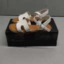 Steve Madden New York Women's Sandals (White) Size 1