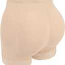 JOYSHAPER Womens Padded Underwear Butt Lifter Panties Seamless Shapewear Tummy Control High Waist Hip Pads Enhancer Shorts L