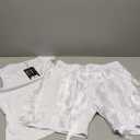 White Summer Women's Suit Size XL