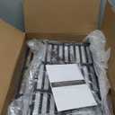 QuliMetal 7635 7637 Grill Replacements for Weber Spirit E-210, Spirit 200, GS4 Spirit II 200, Spirit II E-210 Series Grills with Front-Mounted Control, 15.3" Flavorizer Bars & 17.5" Grates