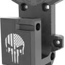 Aoanoko Gun Wall Mount, Gun Rack with Absolutely Strong and Solid PA Material& Frosting Treatment Display Storage Organization System Unique Low Profile Design Withstand 300Lbs of Tension