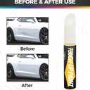 5 x Car Paint Scratch Repair,Car Accessories Touch Up Paint for Cars,Touch Up Paint Pen,Car Scratch Repair,Car Touch Up Paint,Paint Chip Repair,Auto Touch Up Paint Cars (White)
