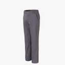 Bienzoe Girls School Uniform Pants: Adjustable Waist Cotton Stretch Slim Flat Front Big Kids Slacks( Size 38Wx30L)