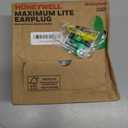 Howard Leight by Honeywell Maximum Lite Low Pressure Corded Disposable Foam Earplugs, Box of 100 Pairs (LPF-30) ,Green