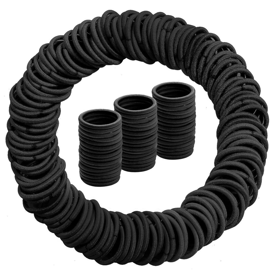 200PCS Multicolor Hair Ties for Baby Toddlers, No Crease Ponytail Holders for Kids Girls