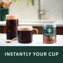 Starbucks Crema Collection Premium Instant Molten Chocolate Flavored Instant Coffee, 100% Arabica Beans, 3 Tins (7.12 Oz Each) 1.34 lb. (BBD 05/19/26)
