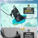 SEESII 1/3HP Pool Cover Pump - Automatic On/Off, 3035GPH Submersible Water Pump with Filter Net, 25ft Power Cord, Check Valve, Sump Pump for Swimming Pool, Hot Tubs, Pond, Basement, Rooftops