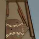 Wooden Baseball or Softball Drip Necklace Organizer Holder, Championship Ring Display Holder, Softball Ring Holder, Sports Ring Holder, Drip Necklace Championship Ring Holder Baseball Display Gift