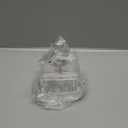 HONJAN Clear Acrylic Soap Dispenser, 13.5 oz Square Lucite Soap Dispenser with Pump (Chrome) Refillable Hand Soap Liquid Soap Dish Soap