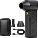 Snow Whiz Turbo Blower, 2026 Upgrade Snow Blower, Snowwhiz Turbo Blower with Led, 3 Gear Adjustable Super Power Turbo Breeze Electric Blow, Mini Turbos Snow Blower for Car for Car, Home, Keyboard, Computer