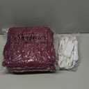 Sunbeam Royal Ultra Fleece Heated Electric Blanket Twin Size, 84" x 62", 12 Heat Settings, 12-Hour Selectable Auto Shut-Off, Fast Heating, Machine Washable, Warm and Cozy, Claret 