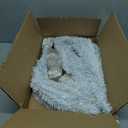 Kadunmina 4FT White Christmas Tree with Standalone String Lights  Small Artificial Lighted Xmas Tree with 122 Branch Tips, Non-Pre-Lit Slim White Mini Tree for Indoor & Party Dcor