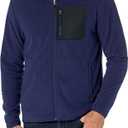 Amazon Essentials Men's Full-Zip Fleece Jacket Size XL, L, M (3Pack)