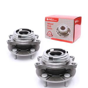 FKG HA590125 (AWD Models ONLY) Front Wheel Bearing Hub Assembly for Infiniti EX35 EX37 FX35 FX37 FX45 FX50 G25 G35 G37 M35 M37 M45 M56, 5 Lugs Set of 2