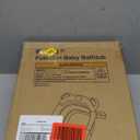 MoreFeel Collapsible Baby Bathtub for Newborn with Thermometer & 1 Hooded Towel & 1 Soft Floating Cushion,Portable Travel Bathtub with Drain Hole, Durable Foldable Baby Tubs for Infants to Toddler (Grey)