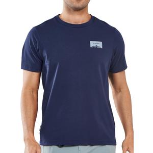 NORTHYARD Men's Heavyweight Cotton T-Shirts Crewneck Short Sleeve Fashion Casual Shirts for Men (XX-Large, Navy)