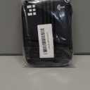 Zero Grid RFID Passport Holder & Travel Wallet, Zippered Wallet for Men & Women, Fits Passport, Cards, Cash, Tickets, ID, Sim Card; Premium & Compact Travel Document Holder - Midnight Black (Single)