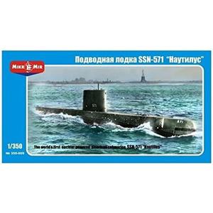 Micro Mir ***SSN-571 'Nautilus' U.S. Nuclear Submarine 1/350 350-009