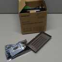 SUNVIE Low Voltage Step Lights 5W LED Step Lights Outdoor 3000k Low Voltage Deck Light with Horizontal Louver Faceplate Deck Stair Light for Stairs Fence Post Fastlock2 Connectors Included, 8 Pack