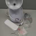 Pure Daily Care NanoSteamer Large 3-in-1 Nano Ionic Facial Steamer with Precise Temp Control - Humidifier - Unclogs Pores - Blackheads - Spa Quality - Bonus 5 Piece Stainless Steel Skin Kit (Silver)