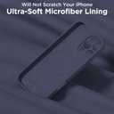 for iPhone 16 Pro Max Silicone Case Soft Protective Shockproof Magnetic Case Compatible MagSafe iPhone 16 Pro Max 6.9" Silicones Phone Case (Midnight Blue)