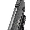 Handheld Vacuum Cordless, Super Lightweight 1.4lb with Powerful Suction, Charging Dock, Single Touch Empty and Detachable Dust Cup, Portable Mini Car Vac for Home Pet Car (Steel Gray)