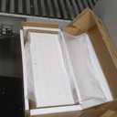 ChooChoo Bathroom Wall Cabinet, Over The Toilet Space Saver Storage Cabinet, Medicine Cabinet with 2 Door and Adjustable Shelves, Cupboard (White)