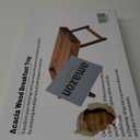 Extra Large Folding Bed Tray Table, 22 x 14 Acacia Wood Breakfast Tray, Food Serving Tray with Legs for Eating in Bed